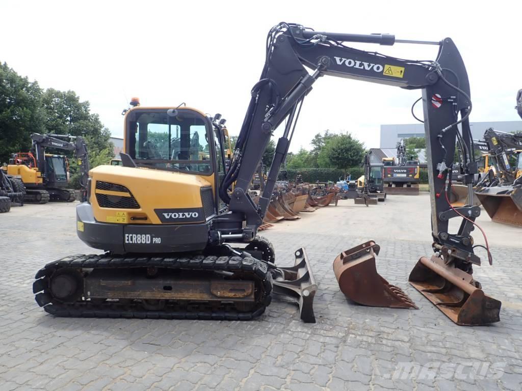 Volvo ECR 88 D 中型挖土機/掘鑿機/挖掘機 7t-12t