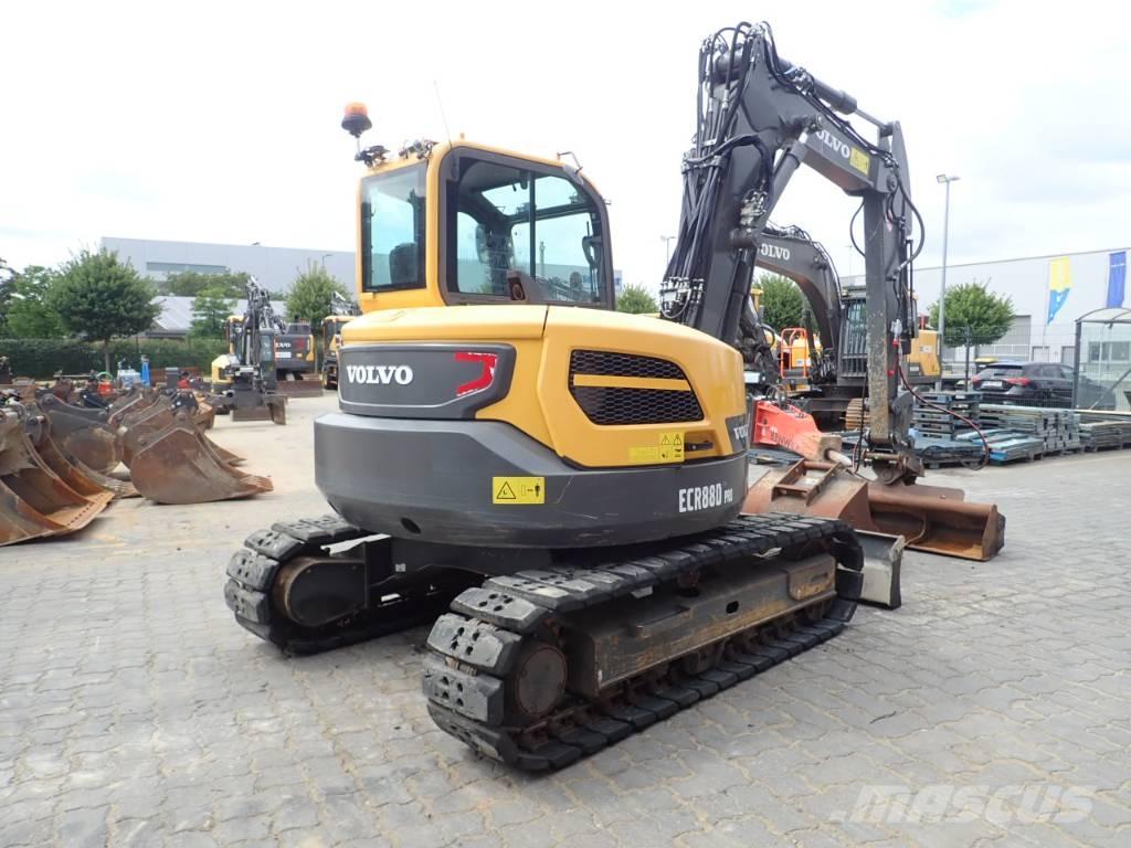 Volvo ECR 88 D 中型挖土機/掘鑿機/挖掘機 7t-12t