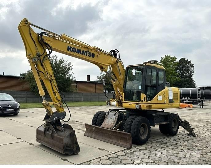 Komatsu PW 160-7E0 旋轉式挖土機/掘鑿機/挖掘機