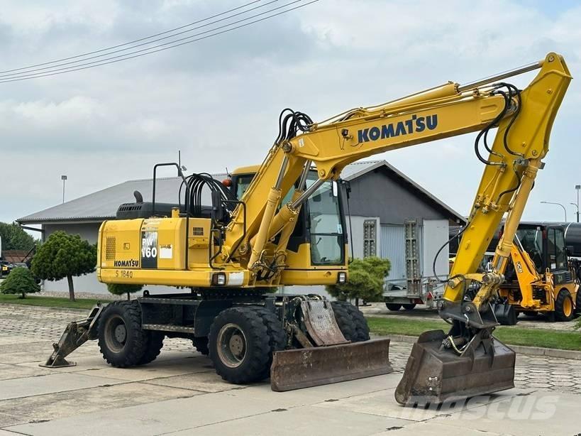 Komatsu PW 160-7E0 旋轉式挖土機/掘鑿機/挖掘機