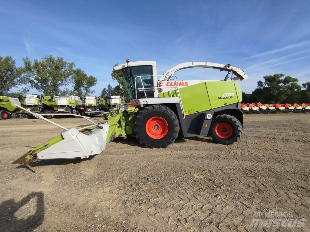 CLAAS Jaguar 870 自走式飼料採集機