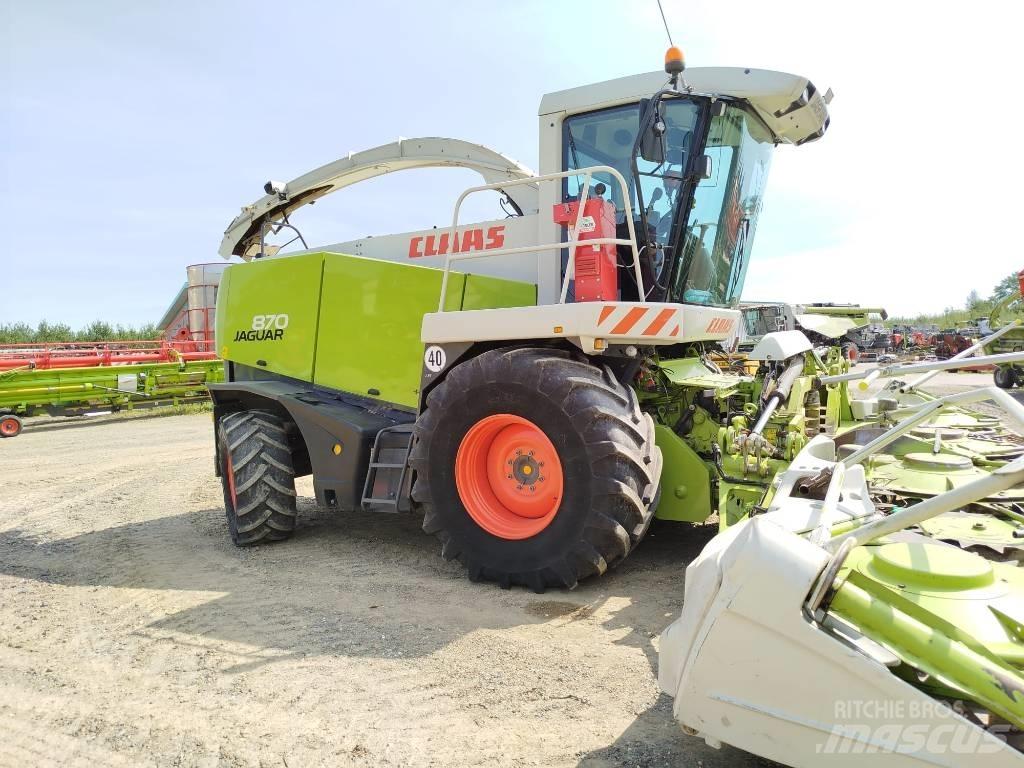 CLAAS Jaguar 870 自走式飼料採集機