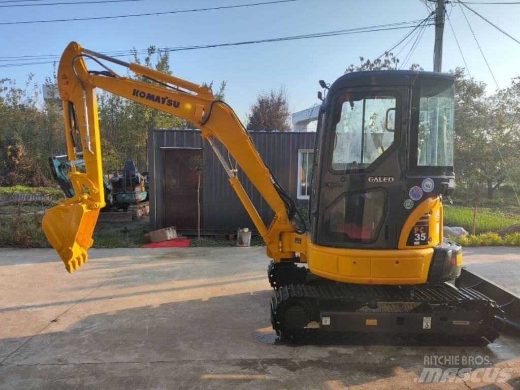 Komatsu PC 35 MR 小型挖土機/掘鑿機<7t(小型挖掘機)