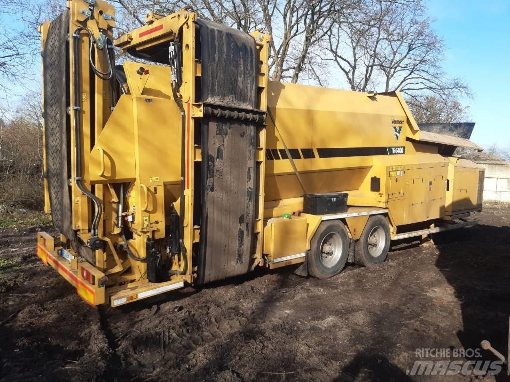 Vermeer TR6400 移動式篩選機
