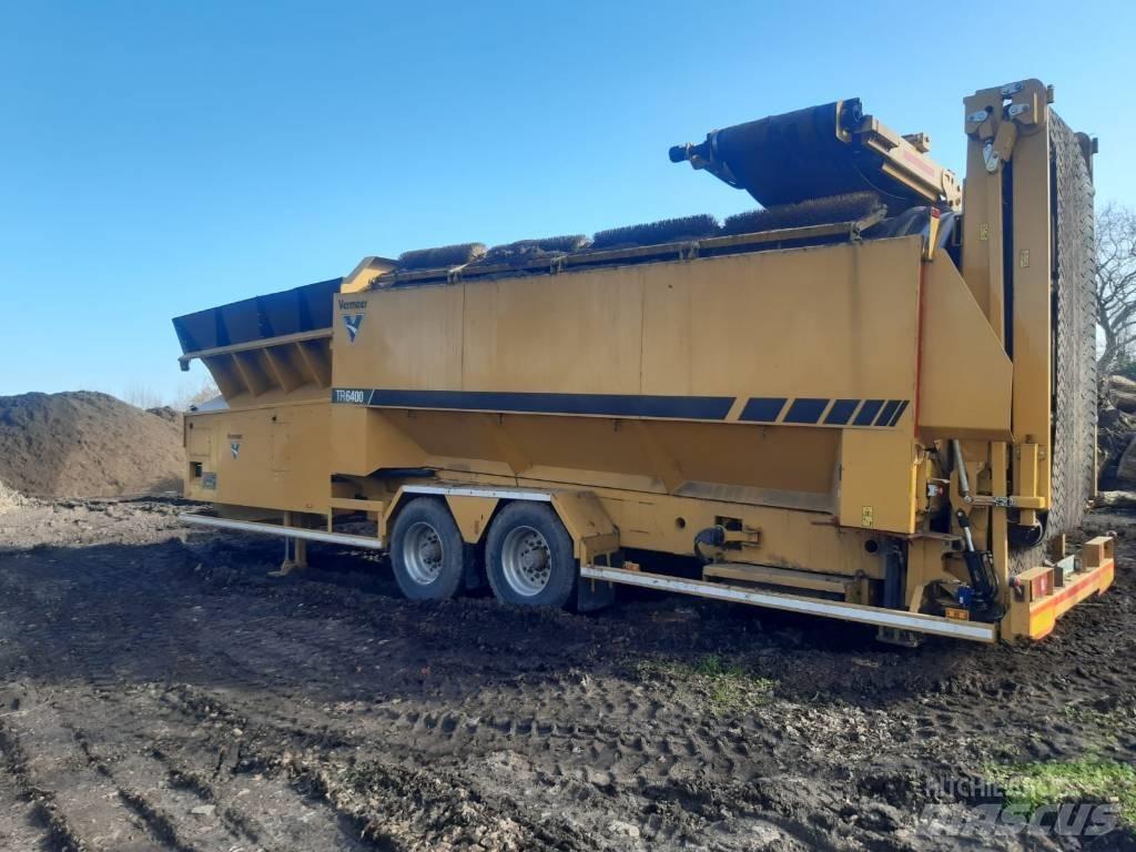 Vermeer TR6400 移動式篩選機