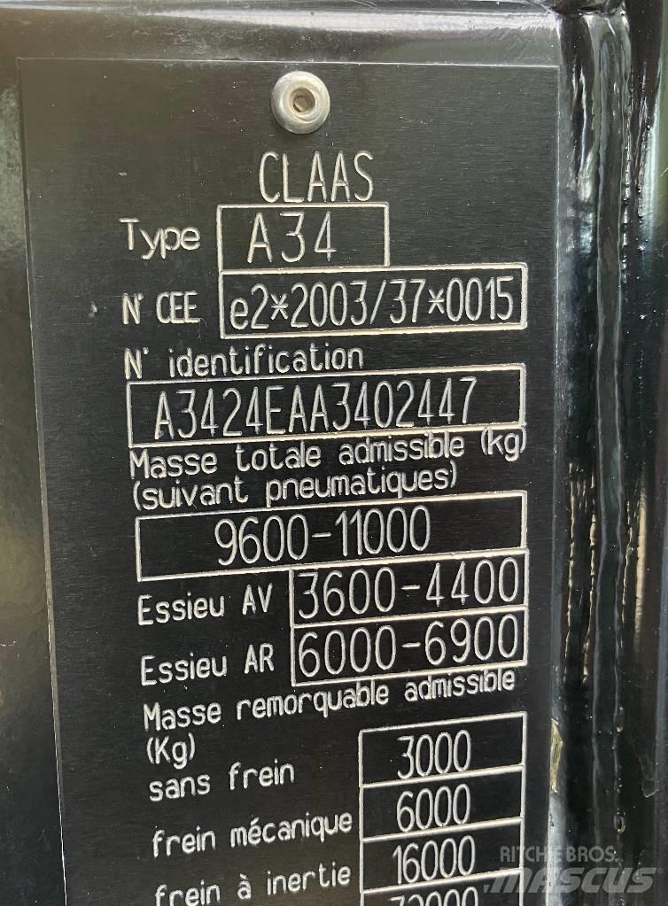 claas 550 cis 曳引機