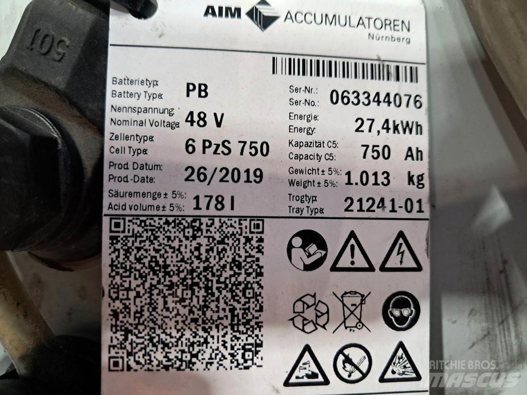AIM 48V 750Ah 電池