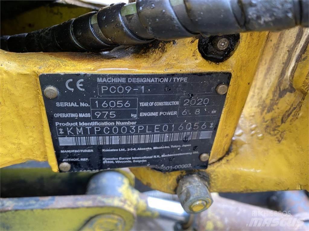 Komatsu PC09-1 旋轉式挖土機/掘鑿機/挖掘機