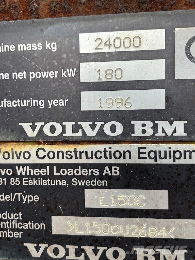 Volvo L 150 C 輪胎式裝載機
