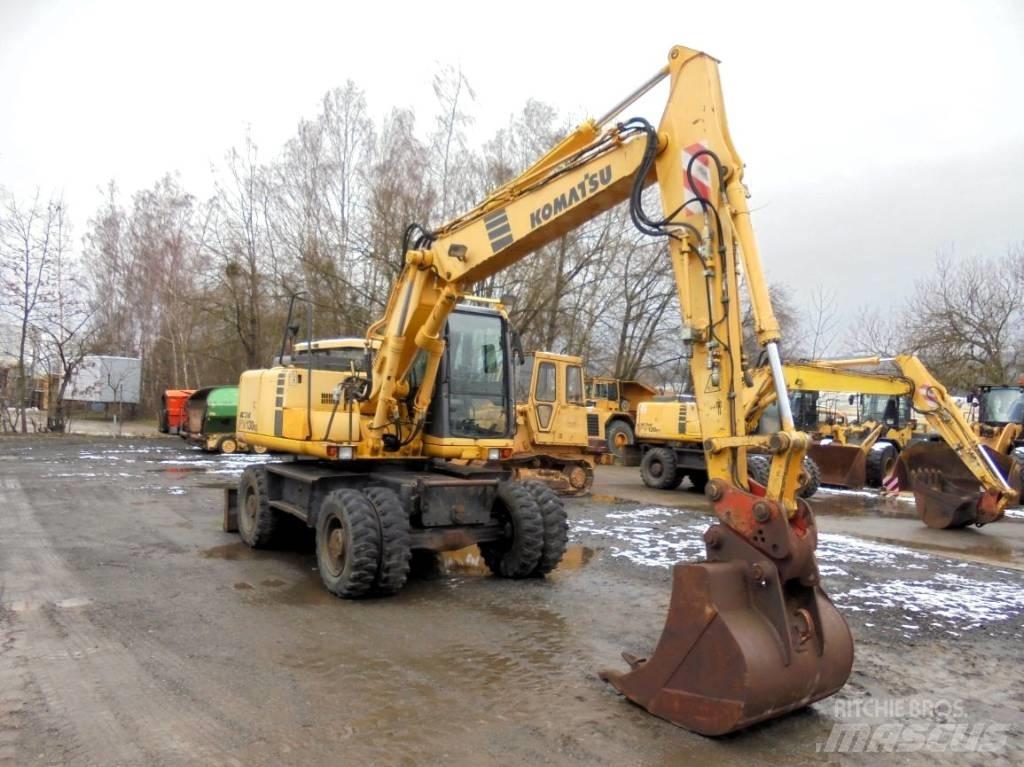 Komatsu PW 130ES-6K 旋轉式挖土機/掘鑿機/挖掘機