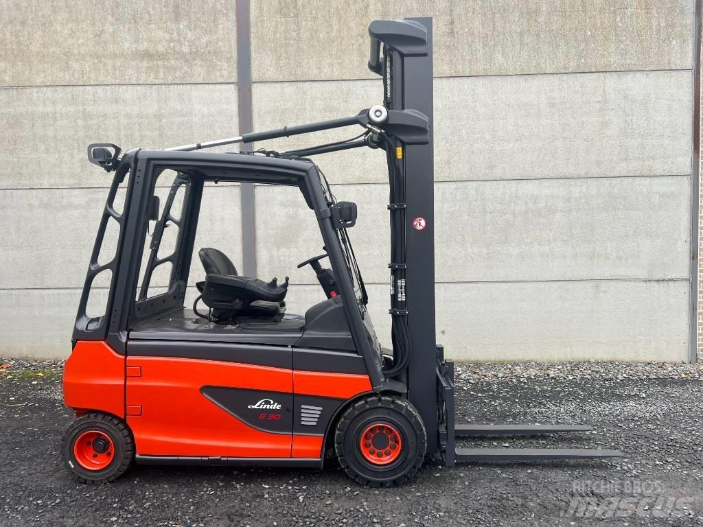 Linde E30L-01 電動堆高機