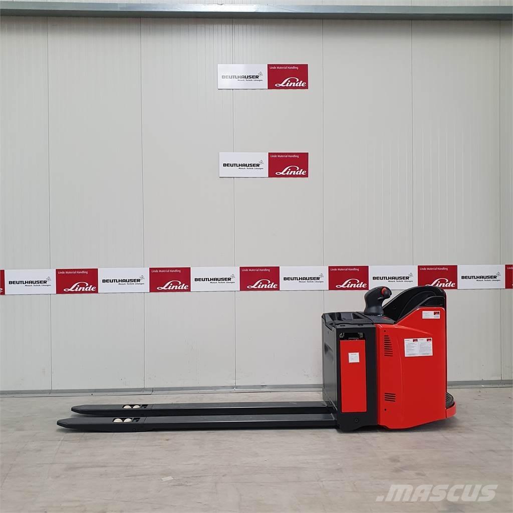 Linde T20SP lang 行走控制式堆積機