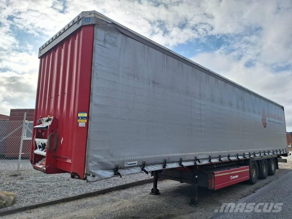 Krone Gardin trailer 篷布半拖車