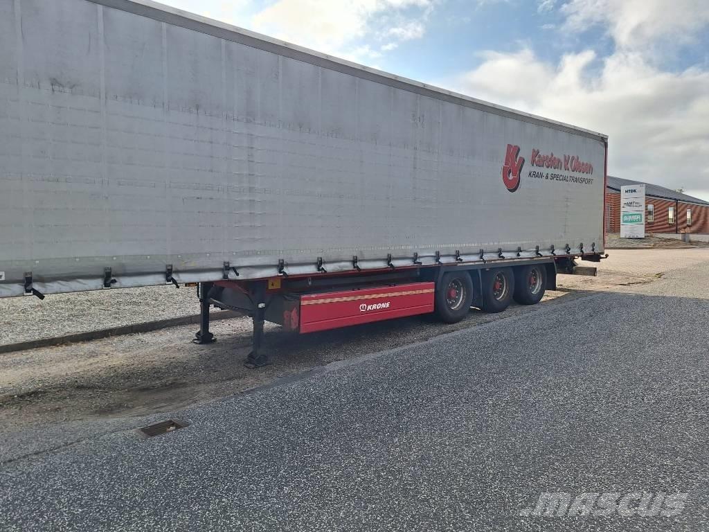 Krone Gardin trailer 篷布半拖車