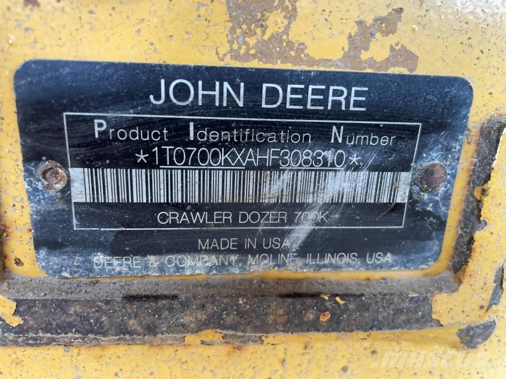 John Deere 700 KLGP 履帶推土機