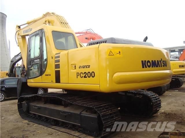Komatsu PC 200 履帶式 挖土機/掘鑿機/挖掘機