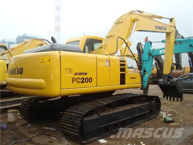 Komatsu PC 200 履帶式 挖土機/掘鑿機/挖掘機
