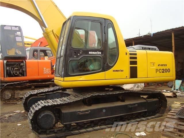 Komatsu PC 200 履帶式 挖土機/掘鑿機/挖掘機