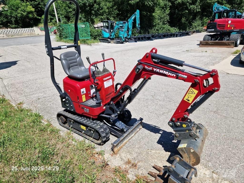 Yanmar SV 08-1 A 小型挖土機/掘鑿機<7t(小型挖掘機)