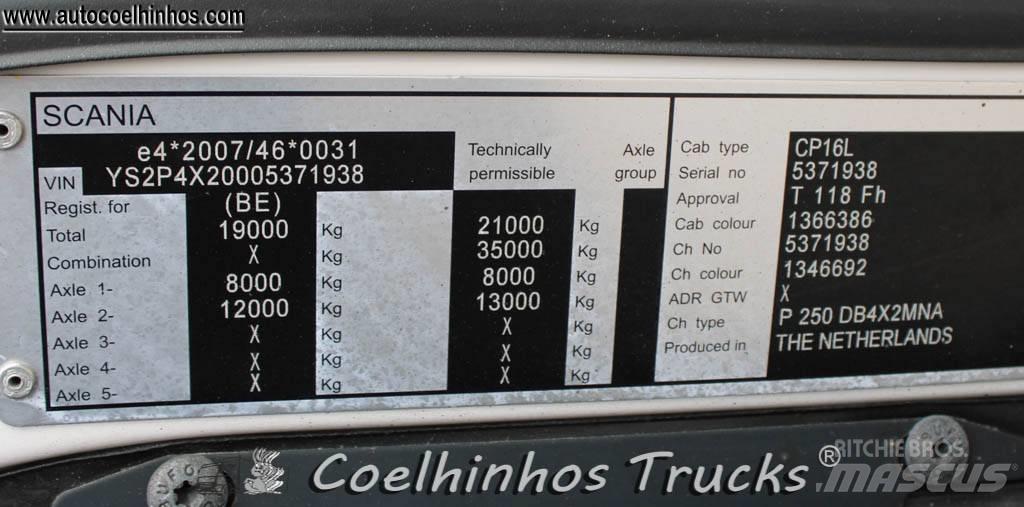 Scania P 250 貨箱式卡車