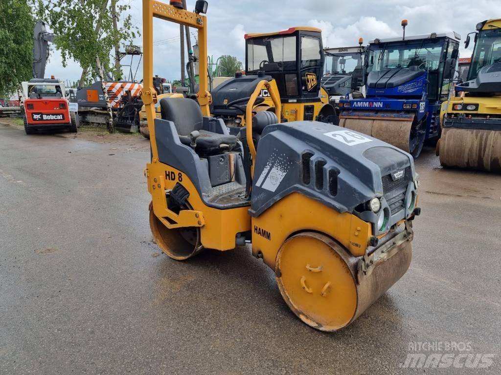 Hamm HD8 CW 雙輪滾壓機