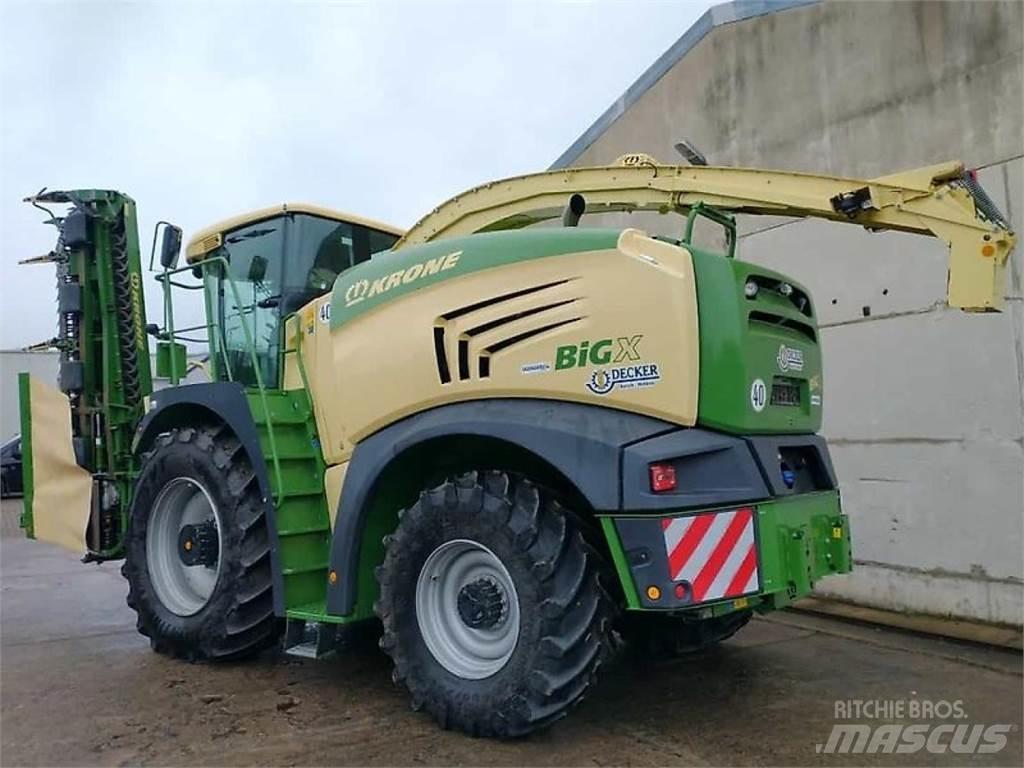Krone Big X 630 自走式飼料採集機