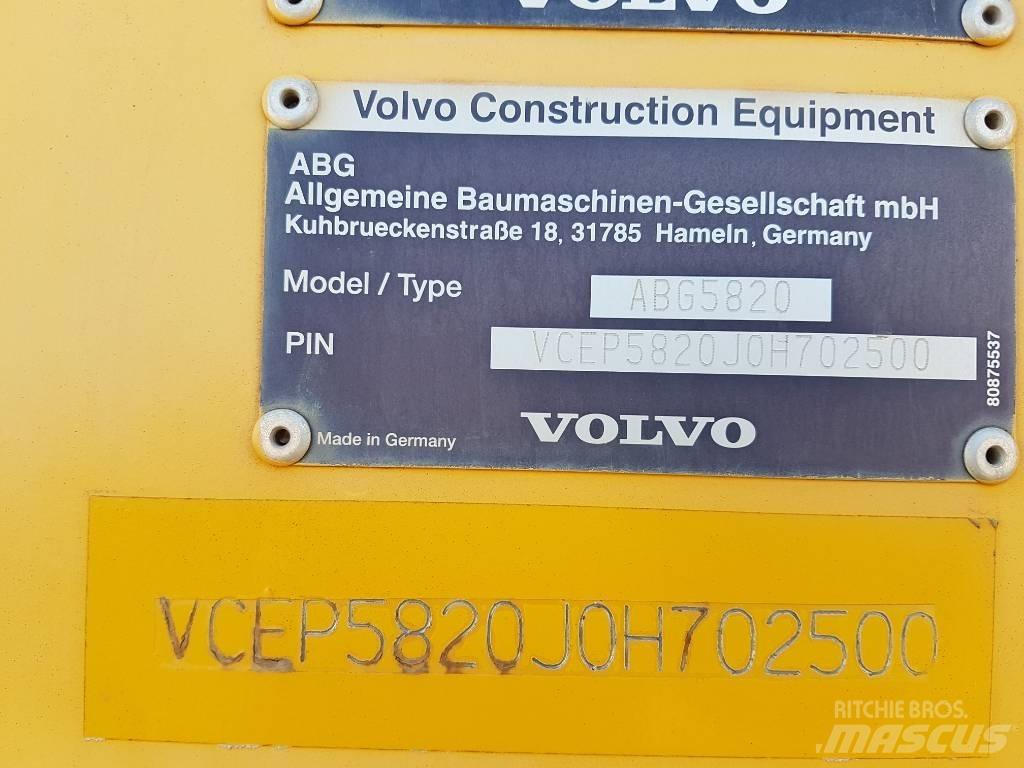 Volvo ABG852 瀝青攤舖機/鋪路機