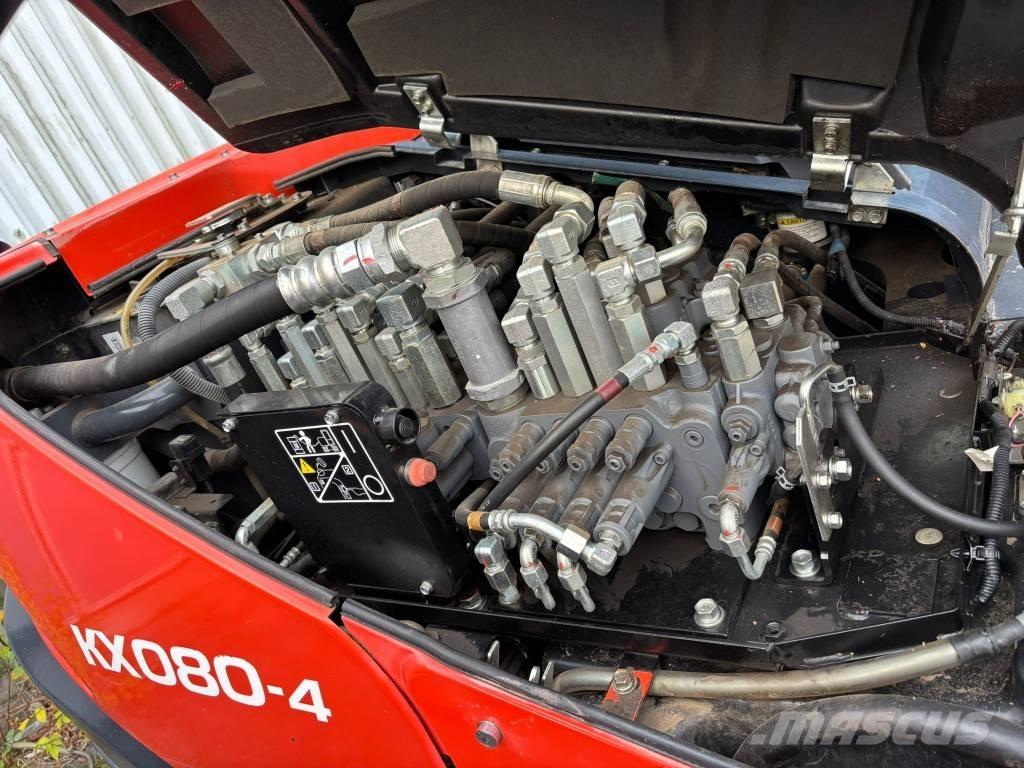 Kubota KX 080-4 中型挖土機/掘鑿機/挖掘機 7t-12t