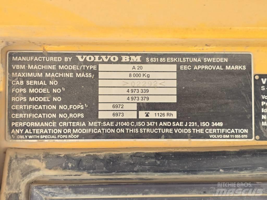 Volvo BM A 20 側卸礦車