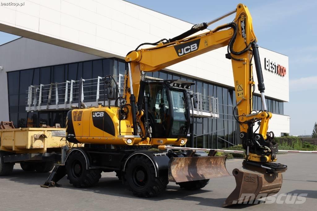 JCB JS 145 W 旋轉式挖土機/掘鑿機/挖掘機