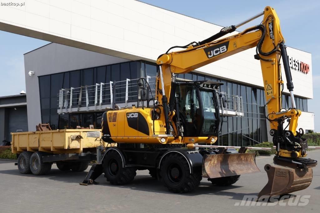 JCB JS 145 W 旋轉式挖土機/掘鑿機/挖掘機