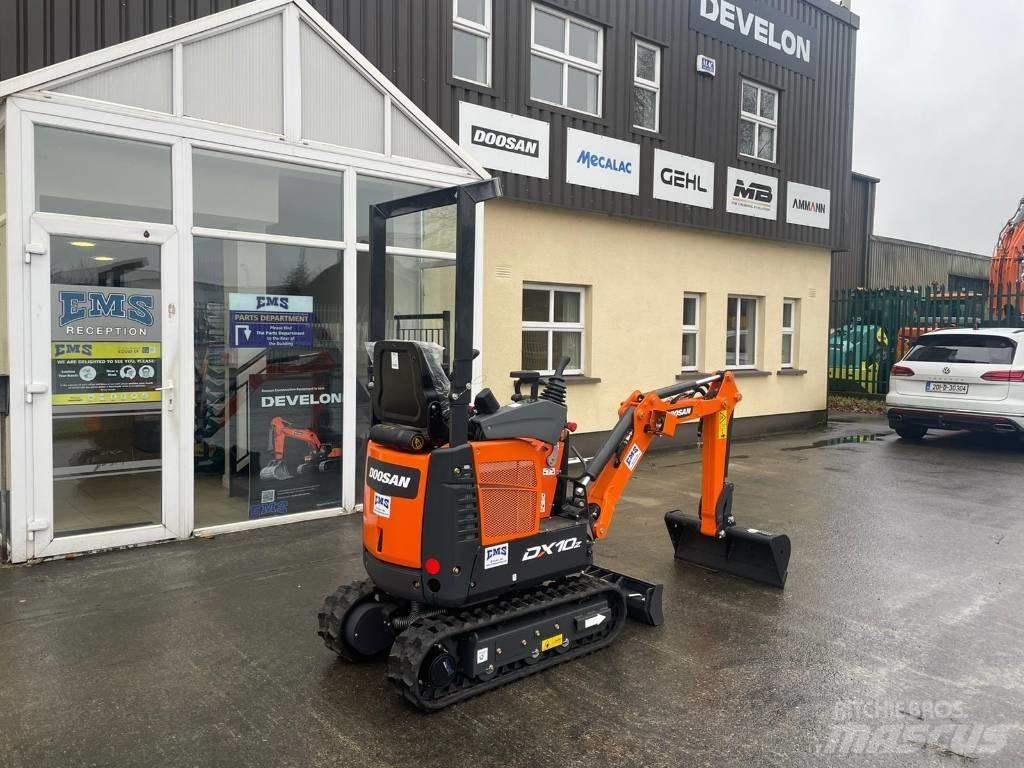 Doosan DX 10 Z 小型挖土機/掘鑿機<7t(小型挖掘機)