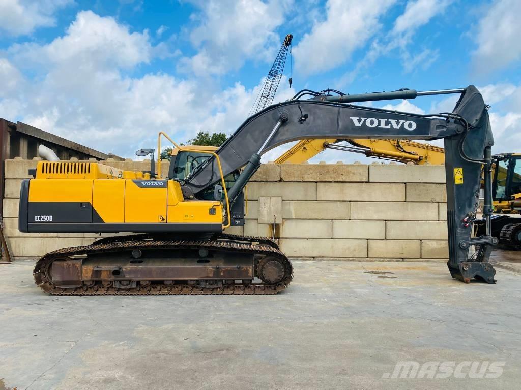 Volvo EC 250 D N L 履帶式 挖土機/掘鑿機/挖掘機