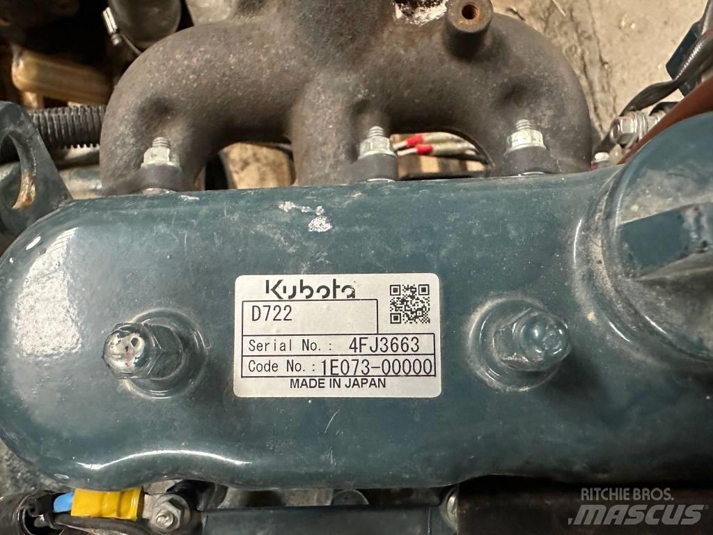 Kubota D 722 ENGINE 引擎/發動機