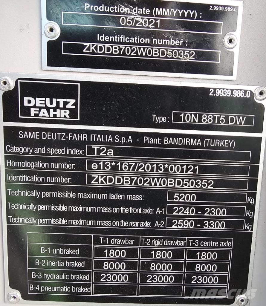 Deutz-Fahr 5090 曳引機