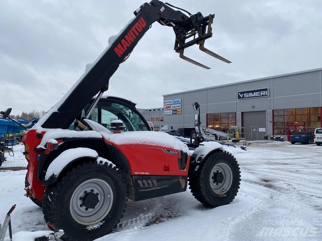 Manitou mt 733-105 伸縮臂操作車