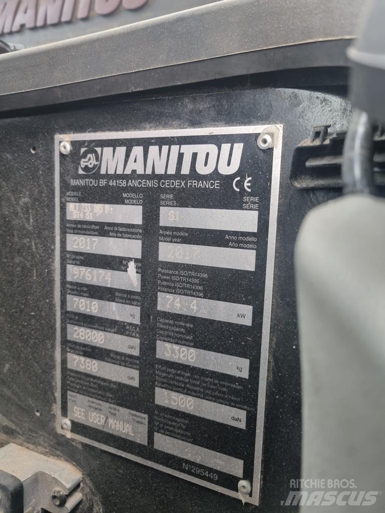 Manitou mt 733-105 伸縮臂操作車