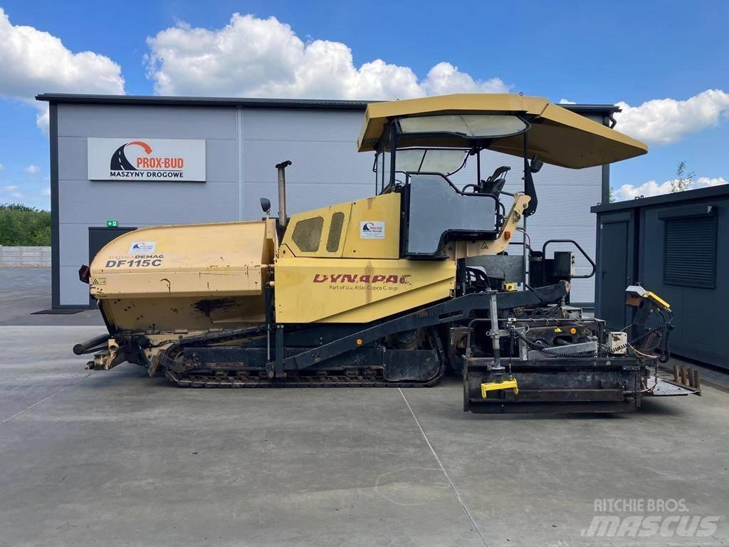 Demag DF 115 C 瀝青攤舖機/鋪路機