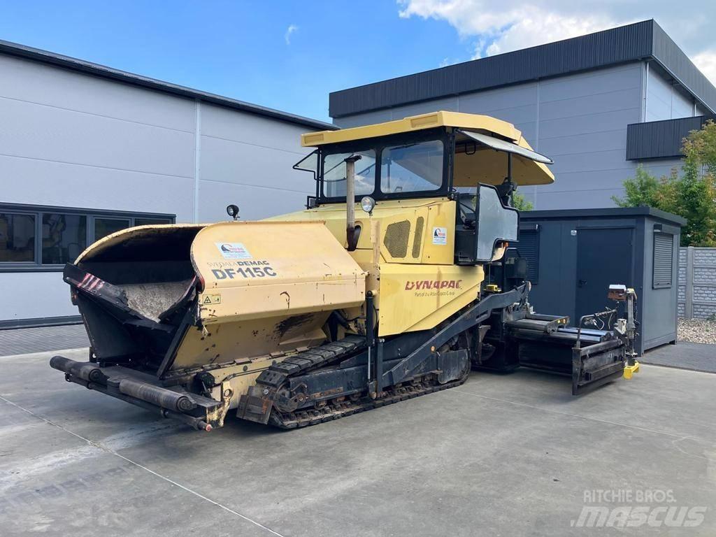 Demag DF 115 C 瀝青攤舖機/鋪路機