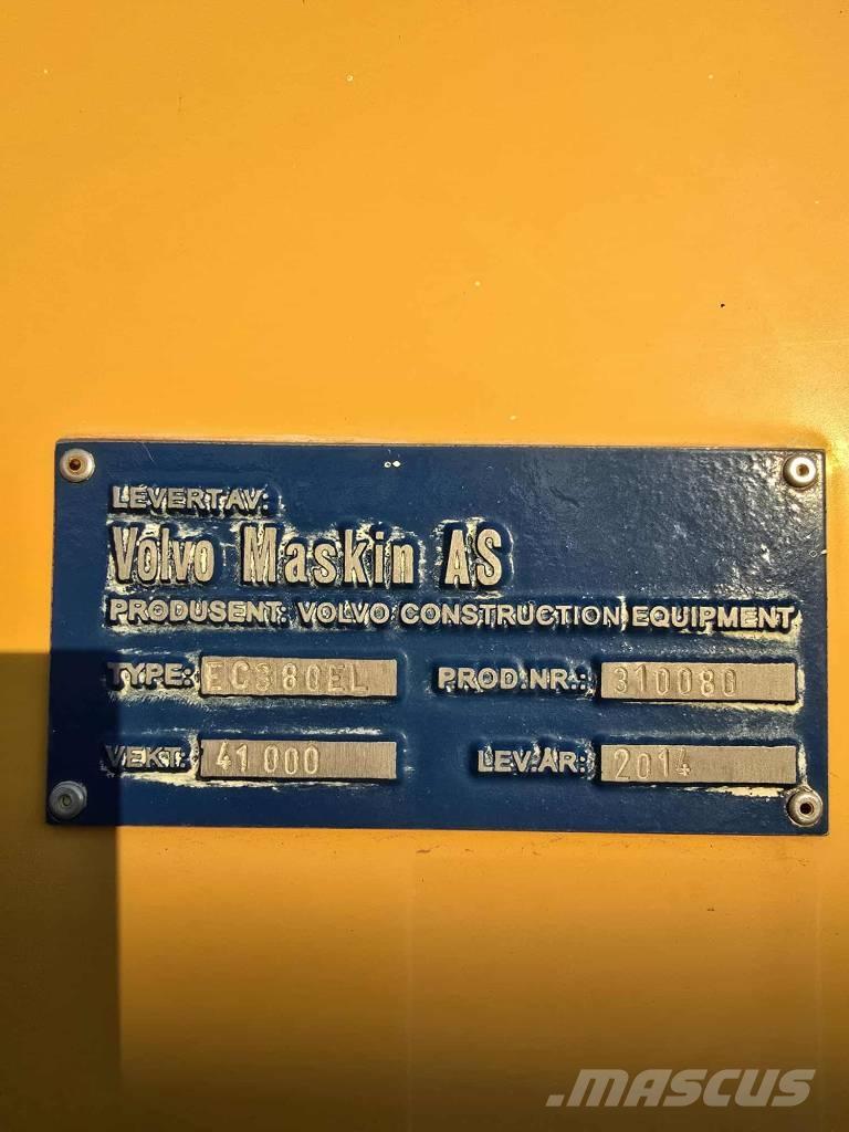 Volvo EC380EL 履帶式 挖土機/掘鑿機/挖掘機