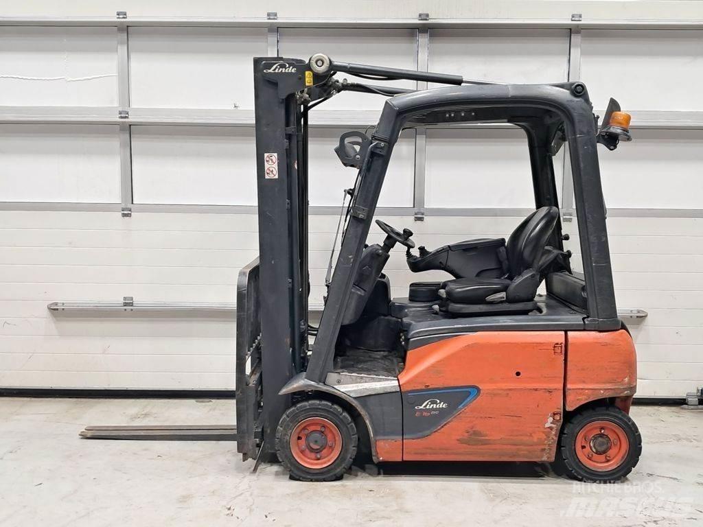 Linde E16P-02 電動堆高機