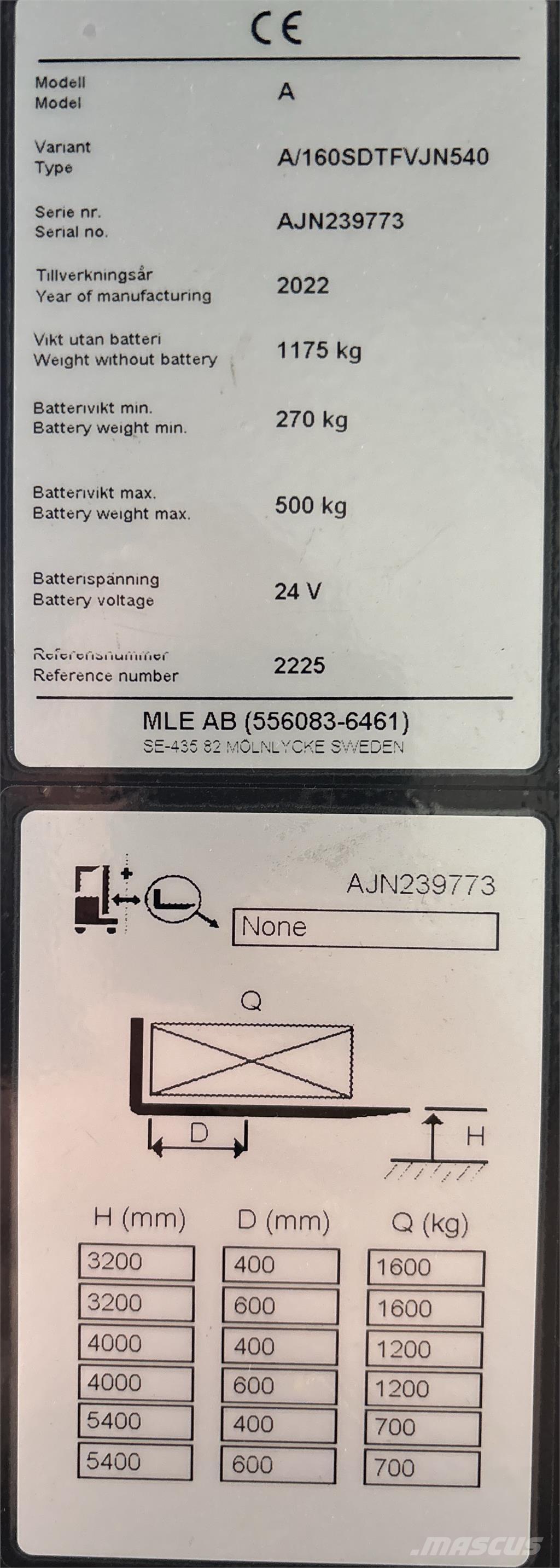 Atlet A160 自走式堆積機