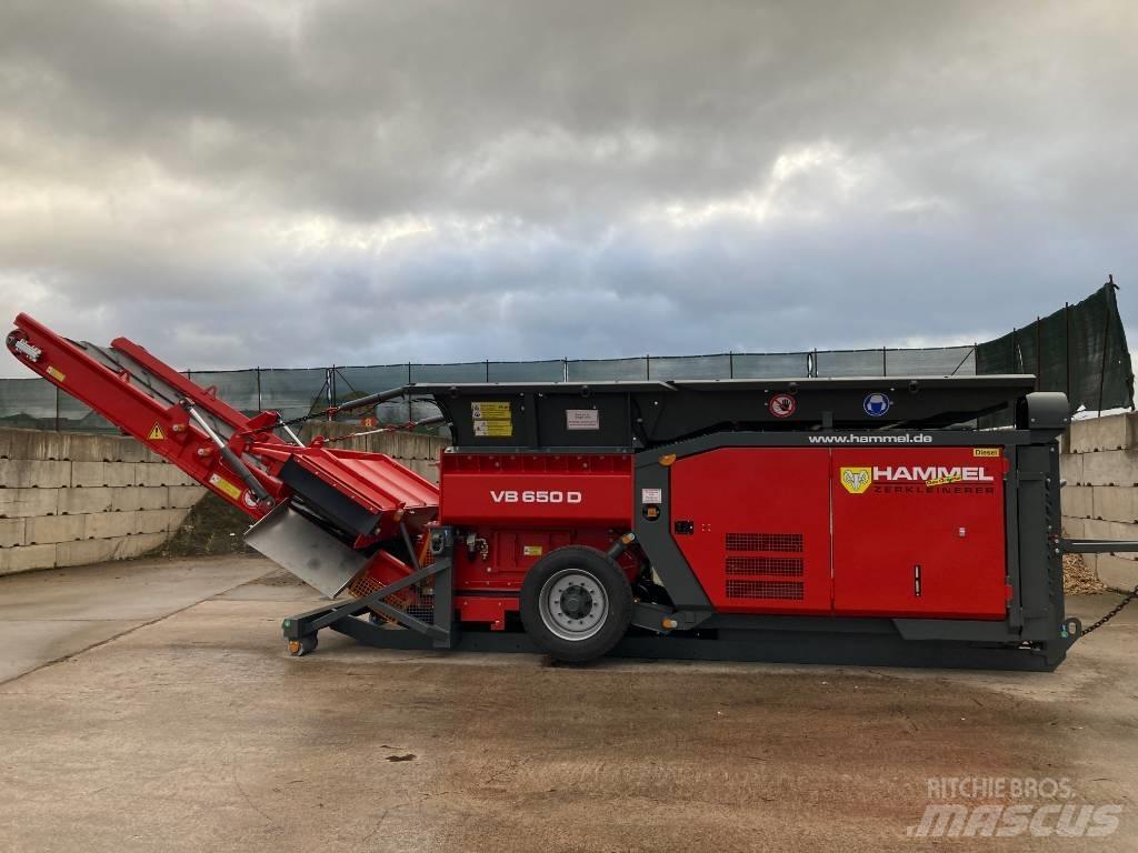 Hammel VB 650 D 廢棄物撕碎機