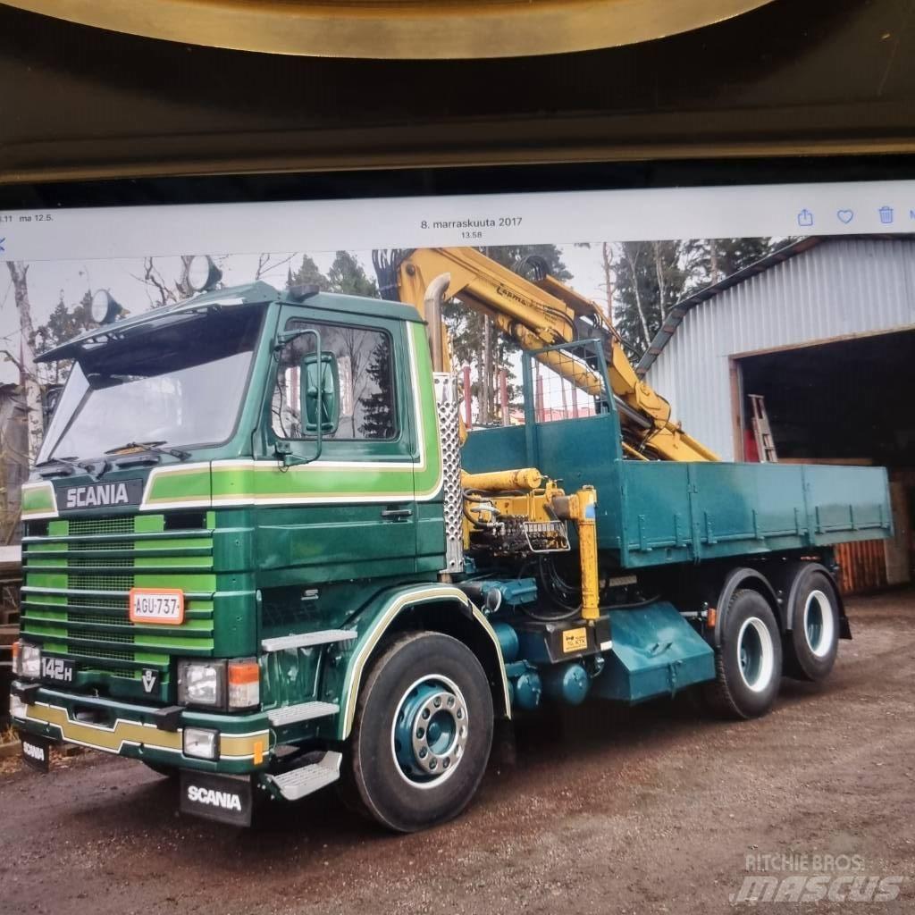 Scania R 142 HL 起重可拆卸式卡車
