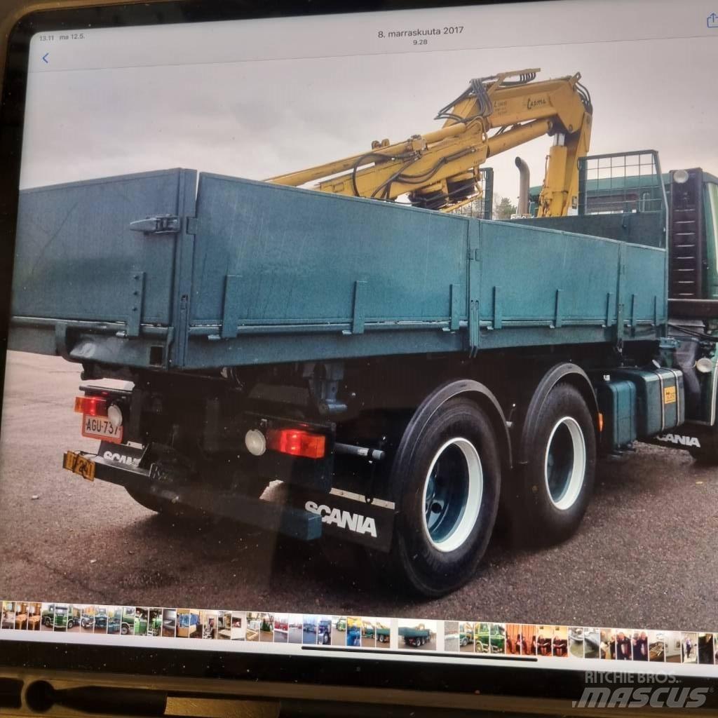 Scania R 142 HL 起重可拆卸式卡車