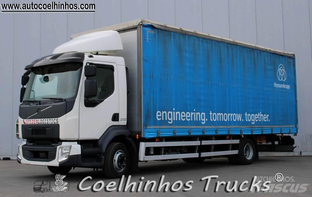 Volvo FL 210 篷布卡車