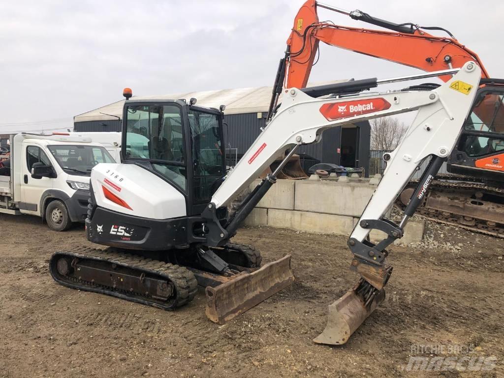 Bobcat E50 Z 小型挖土機/掘鑿機<7t(小型挖掘機)