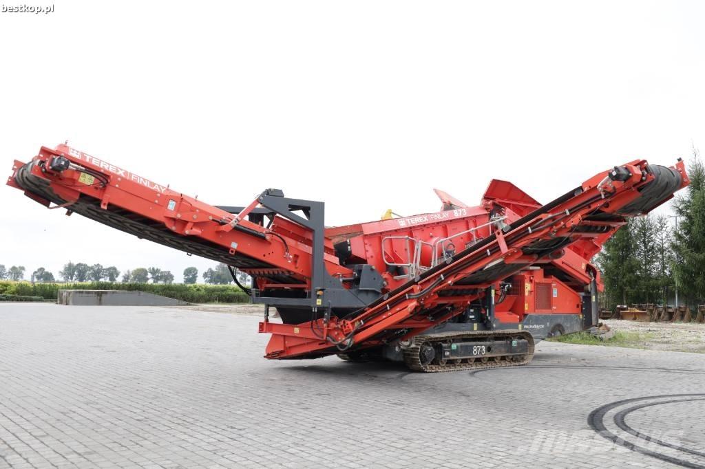 Terex Finlay 873 移動式篩選機