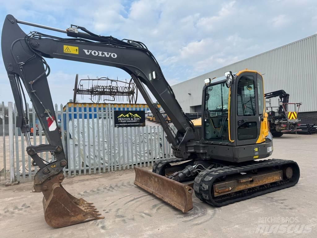 Volvo ECR 88 中型挖土機/掘鑿機/挖掘機 7t-12t