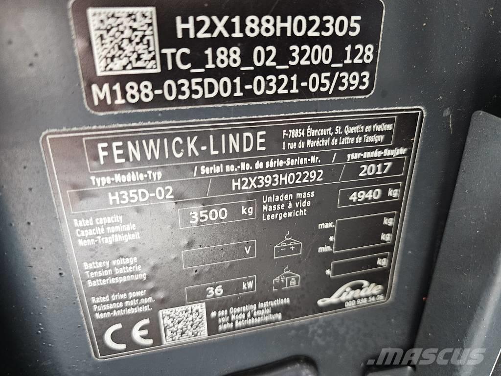 Linde H35D-02 柴油卡車